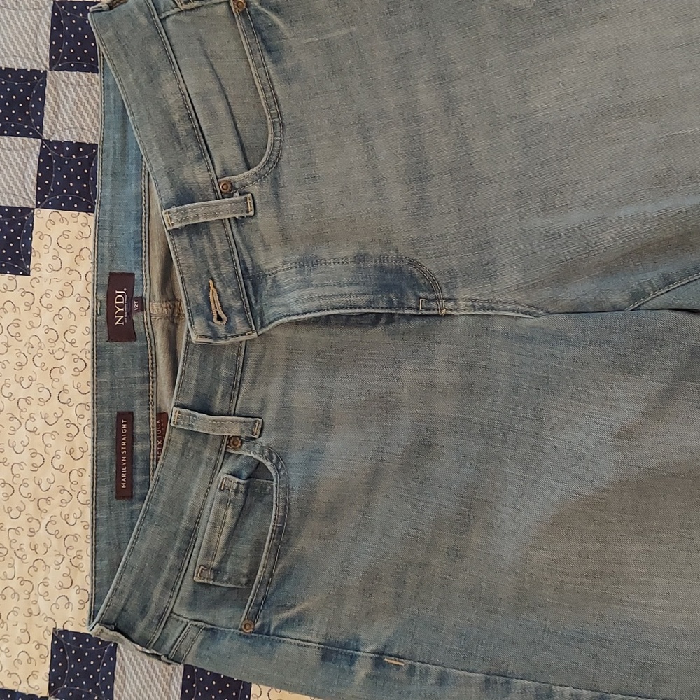 NYDJ Marilyn medium wash jeans